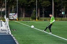 After all left the pitch, Lamar Neagle was still out there