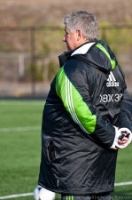 Sigi looks on